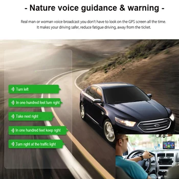 XGODY 9 Palčni GPS Navigacijski Za Tovornjak Avto GPS Navigator 256MB+8GB Navigacija Auto Zaslon na Dotik Sat Nav Prost Zemljevid