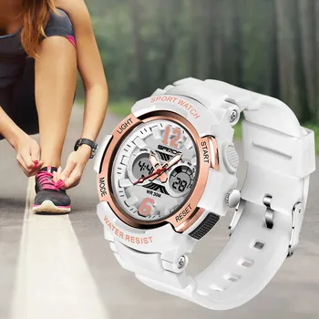 Nove Modne Ženske Športne Watch G Vodoodporni Digitalni LED Ženske Šok Vojaških Elektronskih Vojske ročno uro Ura Dekle Reloj Watch