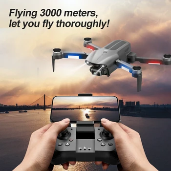 Najnovejši F9 Fotoaparat brezpilotna letala 6K Hd 4K GPS 5G FPV Brushless Motor Zložljive Quadcopter Dolge Razdalje 1200M Strokovno PK L900 SG108