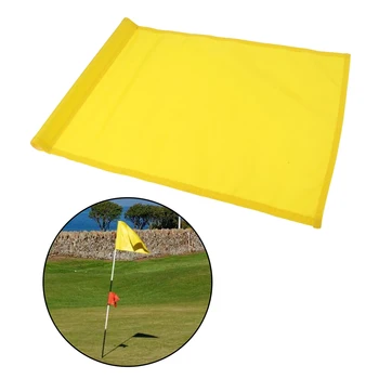 Golf Zastavo Najlon Zakonsko Sešiti Golf Zastav Uredbe Cev Zastava Praksi Putting Green Pin Zastavo za Dvorišču Vse 9.65