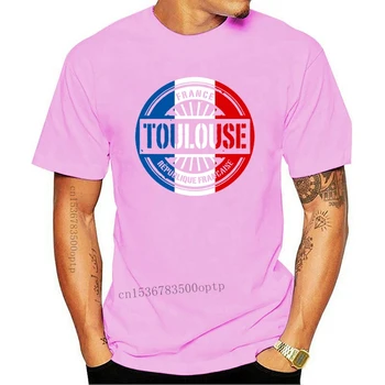 2020 Novo Blagovno Znamko Vrhovi Kul T Shirt Toulousu V Franciji T-Shirt - Moški Svetovni Dan Očetov Božično Darilo Design Tshirt Online