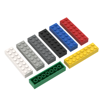 10pcs MOC 93888 BricksThick 2x8 Pike Izobraževalne Ustvarjalne DIY Igrače za Gradnjo Blokov, Otrok Številke Plastičnih Compatible3007