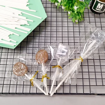 Živilskih Papir Lollipop Palice Torto Palice Čokolado, Sladkor, Sladkarije Lollipop Bedak palice Pole Palice Lollipop