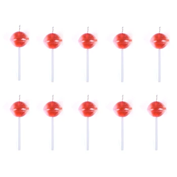 Barvita Minnie Korenček Lollipop Čare Obeski Za DIY Dekoracijo Zapestnice Ogrlico, Uhane Ključnih Verige, Izdelava Nakita