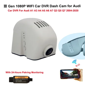 1080P Wifi Avto Dvr Dash Cam Avto Kamera za Audi a1 a3 a4 a5 a6 a7 a8 v3 v5 v7 rs3 rs4 rs5 rs7 tt b5 b6 b7 b8 b9 8v c5 c6 c7 8p