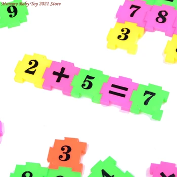 36pcs/veliko Vroče Otroci otroški Izobraževalni Zgodnjega Učenja Matematike Igrače Število Digitalnih Dodaj Odštevanje Množenje Deljenje Smešno Igre Igrače