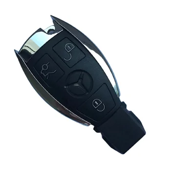 Za Mercedes Benz Leto 2000+ Podpira Izvirno NEC In BGA Smart Remote Key Lupini Fob 3 Gumbi Tipko Primeru Zamenjajte