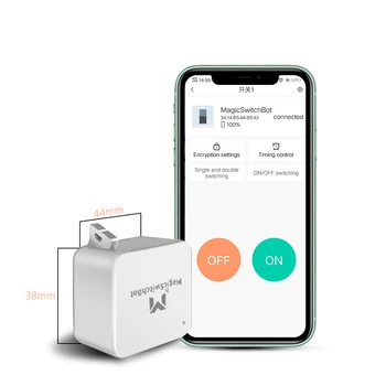 3pcs Smart Stikalo Bot Gumb Potiskalo Brezžični Telefon, Nadzor Doma brez ključa za Zaklepanje Naprave, združljive Brezžične Odprite Udobje