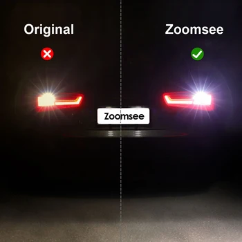 Zoomsee 2Pcs Bela Povratne LED Za Toyota Hiace 2004+ Canbus Zunanjost Backup Light Napak Zadaj Rep Žarnica Vozila Lučka Deli
