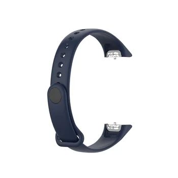 Silikonski Trak je Primeren Za Samsung Galaxy Fit SM-R370 Nohtov Sponke, Plastične Delce Watchband Nepremočljiva Smart Dodatki