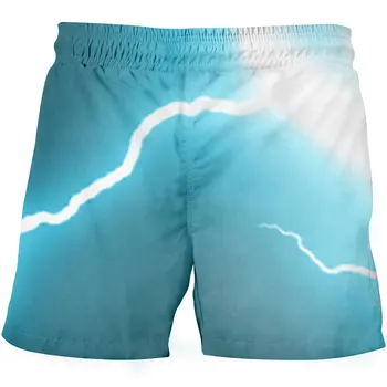 Sonic Kul-pantalones cortos transpirables par niños y niñas, con estampado 3D, holgados, informales, par playa, verano, 2020