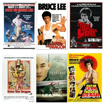 29Style Izbirate Classic, Borilne Film Bruce Lee Umetnosti Svile Tiskanje Plakata