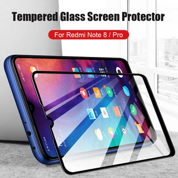 2 Pack Kaljeno Steklo Za Xiaomi Redmi Opomba 8 Pro 8T eksplozijam Screen Protector Oklep Film Za Xiomi Redmi Opomba 8 Note8