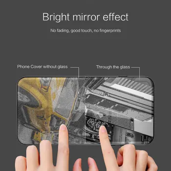 Stekla Mehki Silikonski Črnega Primeru Lupini za iPhone 12 11 Pro X XS Max XR 8 7 6 Plus SE 2020 S Kritje New York Times Square Taksi