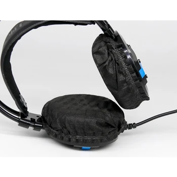 100 kozarcev za Enkratno uporabo Slušalke Rokav Non-Woven Earmuff Blazine za 10-12 CM, za Enkratno uporabo Slušalke Rokav