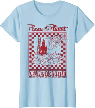 Pixar Igrača Zgodba Pizza Planet Dostave Shuttle Smešno Humor Odraslih Tee Graphic T-Shirt za Moške T-Shirt