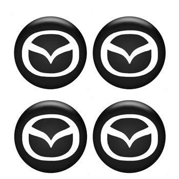 4PCS Avtomobilska Vrata, Ključavnici Dekorativno Zaščito Nalepke Za Mazda 3 BM 6 MILIJARD GJ1 GL CX4 CX5 CX 5 Axela CX3 Atenza Auto Dodatki