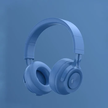 Bluetooth Slušalke Mehko Usnje, Naušniki Slušalke na Ušesa Slušalke, Brezžične Stereo Slušalke z Mikrofonom za Dekle, Ženske, Ženski