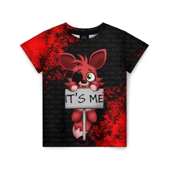 Otroška T-majica 3D-Pet Noči Na Freddy \ \ 's