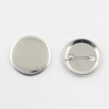 100set/paket 44 Značko Materiali za Izdelavo DIY Dobave Obrti Pin Značko Pinback Gumb Značke Prazno Deli Kovinsko Dno