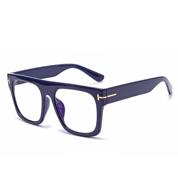 Nov Kvadratni Photochromic daljnovidnost Očala moda Anti-modra svetloba Full frame Recept Bralci Očala Dioptrije +1.0 +4.0