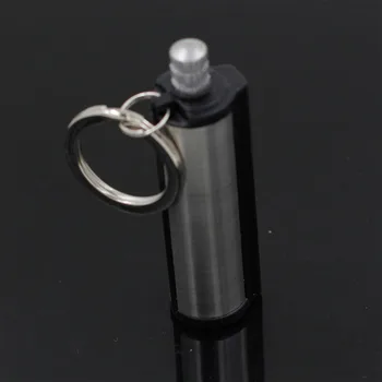 Lažji Prostem Nepremočljiva Prenosni Lažji Steklenico Keychain, Ki Vsebujejo Bombaž Jedro Cigaret Dodatki Prenosni Lažji#35
