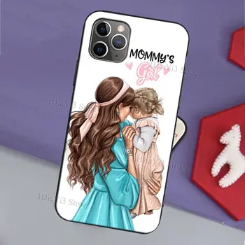 SUPER MAMA MAMA MAMA MAMA SRČKAN BABY TPU Ohišje Za iPhone X XR XS Max SE 2020 6S 7 8 Plus 11 Pro Max 12 Max Pro mini Coque