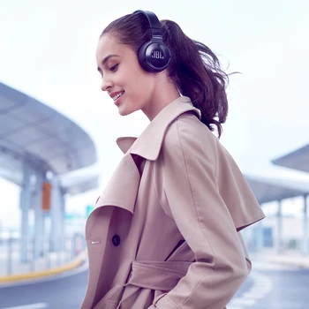 JBL T500BT Brezžične Bluetooth Slušalke Globok Bas Zvok Športne Igre Slušalke z Mikrofonom Hrupa Preklic Zložljive Slušalke original