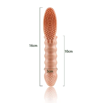 Prst Klitoris Stimulator Vibrator, Dildo Vagine, Strapon Analne Kroglice Plug G Spot Masturbator Sex Igrače Za Žensko Parov Seks Shop