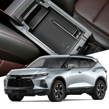 Za Chevrolet Blazer 2019 2020 Pribor Iz Plastičnih Centralne Armrest Škatla Za Shranjevanje Imetnik Organizator Posodo Pladenj Avto Styling