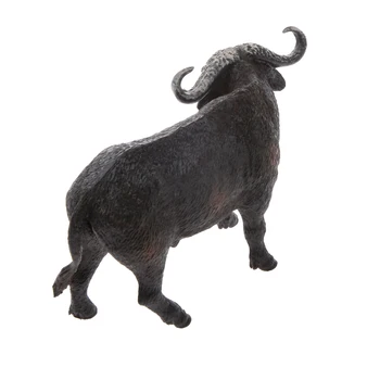 Visoko Simulacije Živalskega Modela, Ročno Poslikane Buffalo Akcija Slika Model, Igrače za Otroke, Malčke Boys Deklice