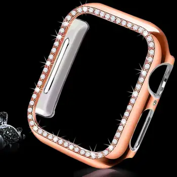 Diamond Odbijača Zaščitni ovitek za Apple ura Zajema Serije 6 SE 54 40 MM Za Iwatch 40 mm Pametna Zapestnica Dodatki