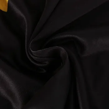 Moda za Ženske Priložnostne brez Rokavov Camis Telovnik Proti-Vrat Natisnjeni Ženske Dolga Obleka Črna obleka s Rumeni Cvet poletje obleko 2021