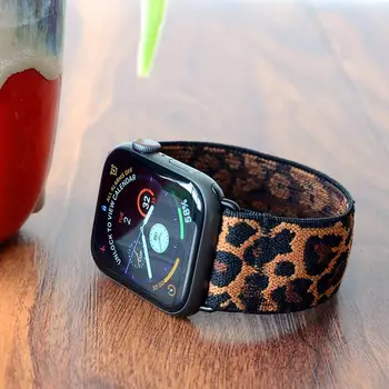 Scrunchie Trak za Apple watch band 44 mm 40 mm iWatch pasu 38 mm 42mm watchband Elastično zapestnico applewatch serie 5 4 3 SE 6 band