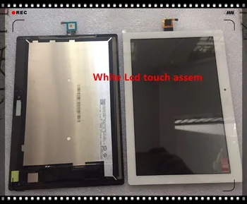 Nov LCD Zaslon na Dotik Skupščine Zamenjava Za Lenovo Tab 2 A10-30 YT3-X30 X30F TB2-X30F TB2-X30M TB2-X30L Črno Bel
