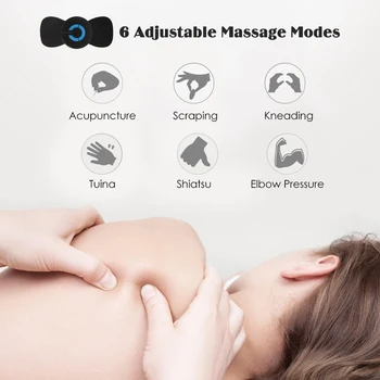 Električni EMS Povečanje Prsi Massager Pad ponovno rast Prsi Booster Stimulator Nalepke Fizioterapija Instrument Mišice Trener