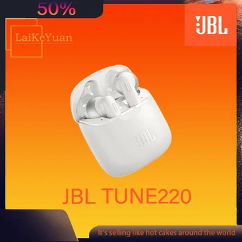 JBL TUNE 220TWS Brezžične Bluetooth Slušalke T220TWS Stereo Čepkov Bas Zvok Slušalke z Mikrofonom