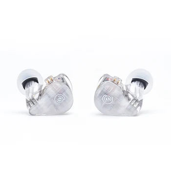 HiBy Crystal4 slušalke Quad-BA/slušalka uravnoteženo armatures Knowles vozniki Hi-fi v bližini ušesa s 2Pin 0.78 mm Snemljiv Kabel