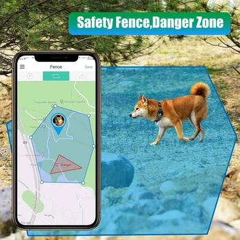 Smart GPS Anti-Izgubil Pes Ovratnik Nepremočljiva Praktično Tracker Za Hišne živali Pes Mačka Otroka, Telefon, Mini GPS LBS Sledenje Brezplačna APLIKACIJA Lokator