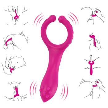 Čarobno Palico Vibrator Vodotesno Silikonsko G Spot Spodbujanje Vibratorji Dildo Nastavek Posnetek Masturbirajo Vibrator Odrasli Nekaj Seks Igrače