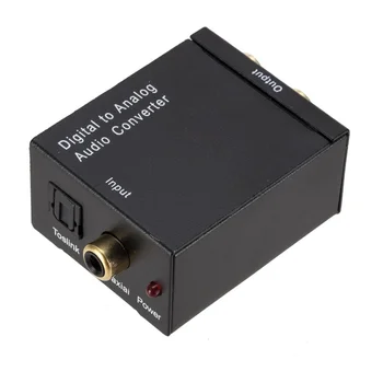 DAC Digitalno Analogni Avdio Pretvornik Optični Toslink Koaksialni Signal, da RCA R/L Audio Dekoder SPDIF ATV DAC Ojačevalnik