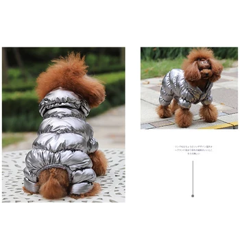2021 Oblikovalec Majhne Pse Oblačila za Majhne Pse Kuža Zgostitev Nepremočljiva Plišastih Zimska Oblačila za Pse, za Pse York Chihuahua Pug