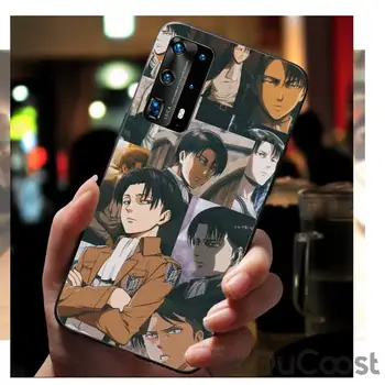 Anime Napad Na Titan Levi Ackerman Primeru Telefon Za Huawei P20 P30 P20Pro P20Lite P30Lite Psmart P10 P40 pro