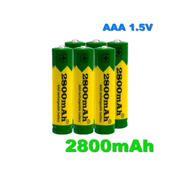 2-20PCS AAA Alkalne Baterije 2800 MAH 1,5 V AAA polnilne baterije za Baterije Daljinski upravljalnik Igrača Baterije Lahka Baterija