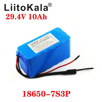 LiitoKala 29.4 v 10ah 20ah 30ah 40ah 24V 250W 350W 500W 750W Ebike baterije za električna kolesa baterije 24V 20ah litijeva baterija