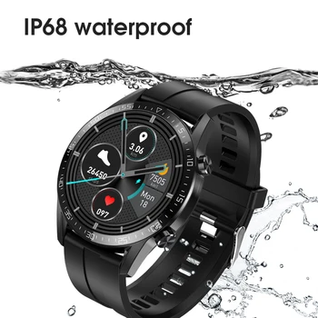 Ipbzhe Pametno Gledati Moške 2021 Android IP68 EKG Smartwatch Moški Športni Reloj Inteligente Pametno Gledati Za Telefon Iphone Android Huawei