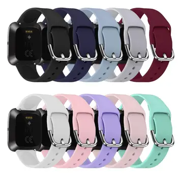 New Visoke Kakovosti Čisto Barvno Zapestnico Za Fitbit Obratno 2/Obratno Lite Nepremočljiva Zamenjava Mehki Silikonski Watch Pasu Trak Correa