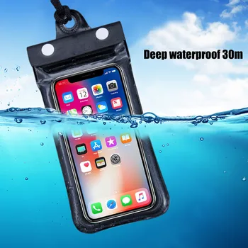 Univerzalni Plavanje Vrečke Za iPhone, Samsung Xiaomi Kritje Vrečko Primerih Za Telefon Nepremočljiva Primeru Telefon