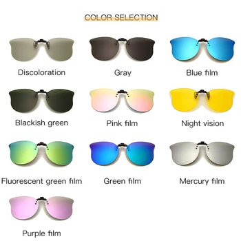 Polarizirana sončna Očala Moških Posnetek Na Sončna Očala Pribor Photochromic Vožnje Očala Ženske Cat Eye Glasses UV