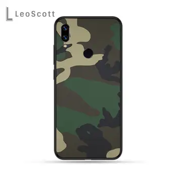 Vojska Zelena Prikrivanje Primeru Telefon Za Xiaomi Redmi Opomba 4 4 5 6 7 8 pro S2 PLUS 6A PRO